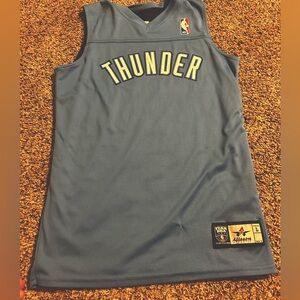 Reversible OKC Thunder jersey.